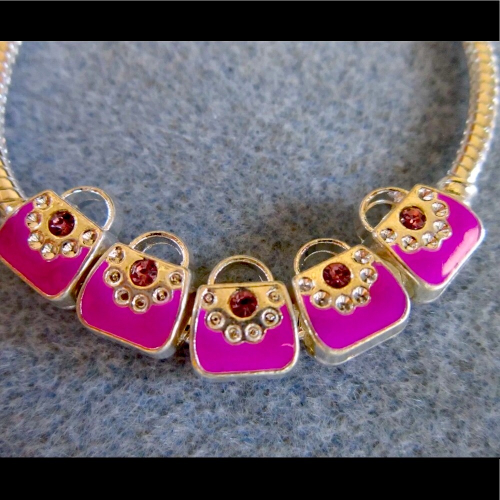 New  925-Charm Bead Fit Necklace Bracelet